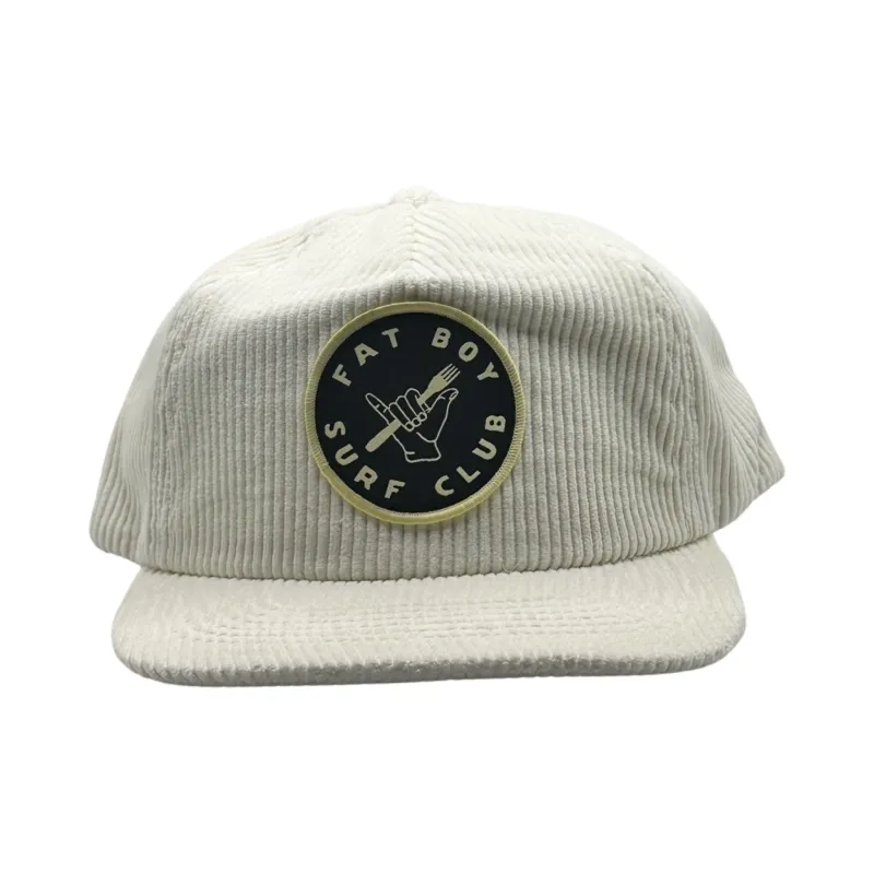 Shaka Fork Corduroy Surf Hat - Bone sold by Fat Boy Surf Club