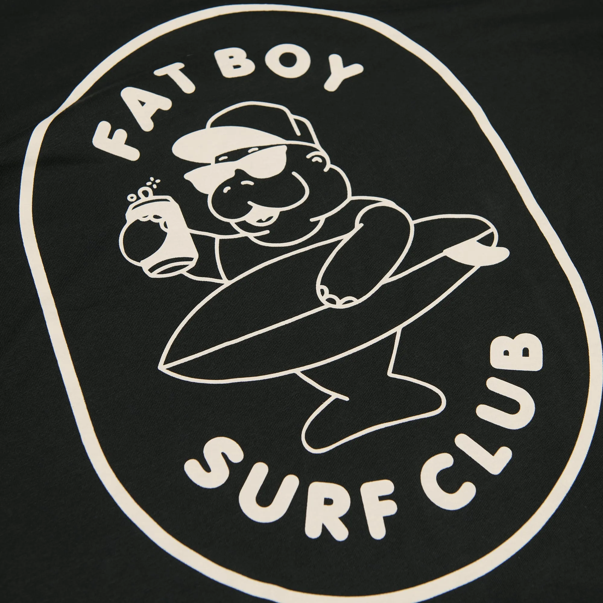 Hose Water Long Sleeve Tee - Pirate Black sold by Fat Boy Surf Club product image thumbnail 4
