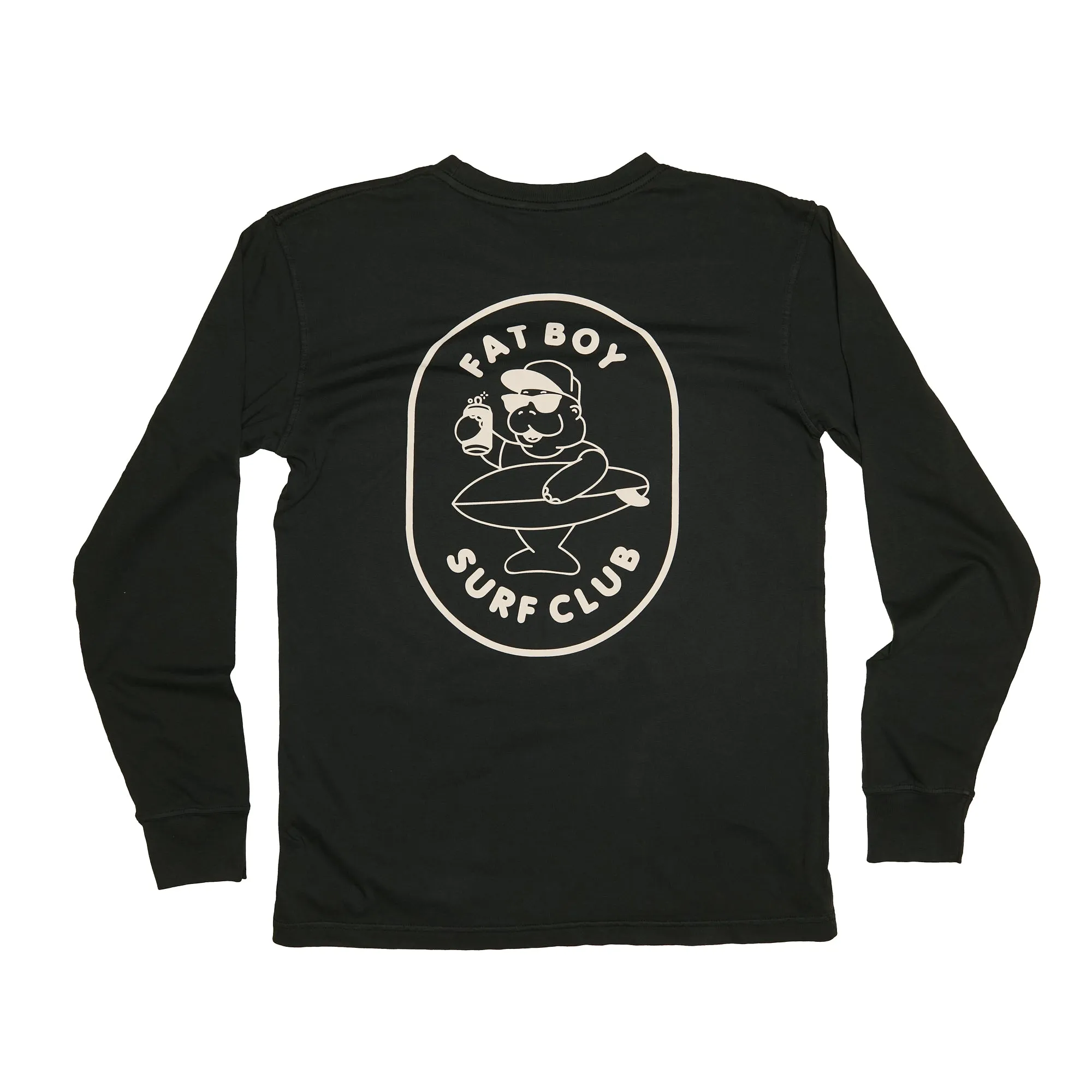 Hose Water Long Sleeve Tee - Pirate Black sold by Fat Boy Surf Club product image thumbnail 2