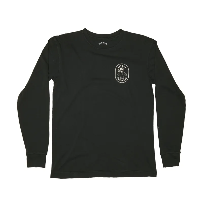 Hose Water Long Sleeve Tee - Pirate Black sold by Fat Boy Surf Club