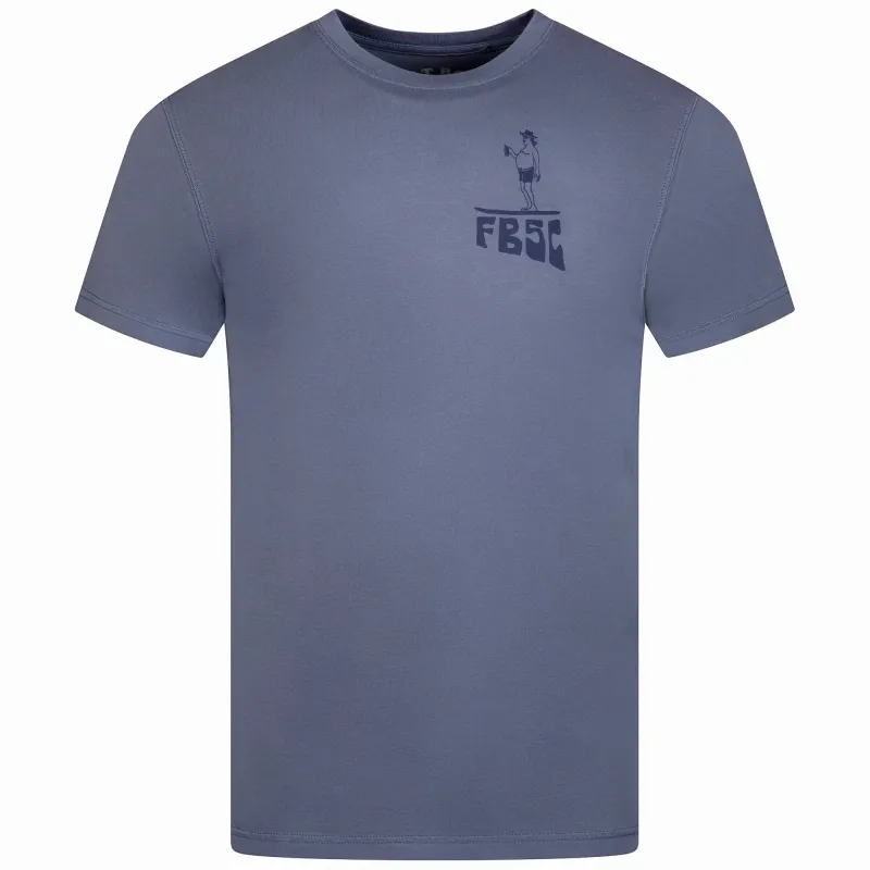 Big Wave Jerry Tee - Blue Horizon (Presale) made by Fat Boy Surf Club