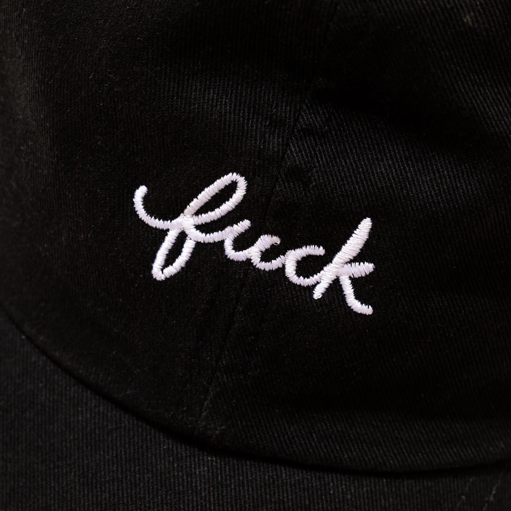 Fuck Script Baseball Hat sold by Pretty Attitude product image thumbnail 2