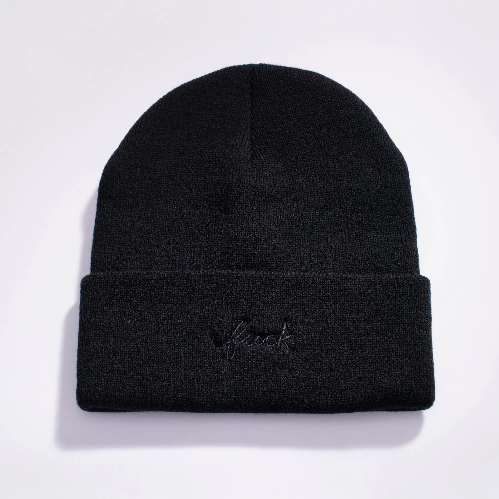 Fuck Script Beanie sold by Pretty Attitude product image thumbnail 4