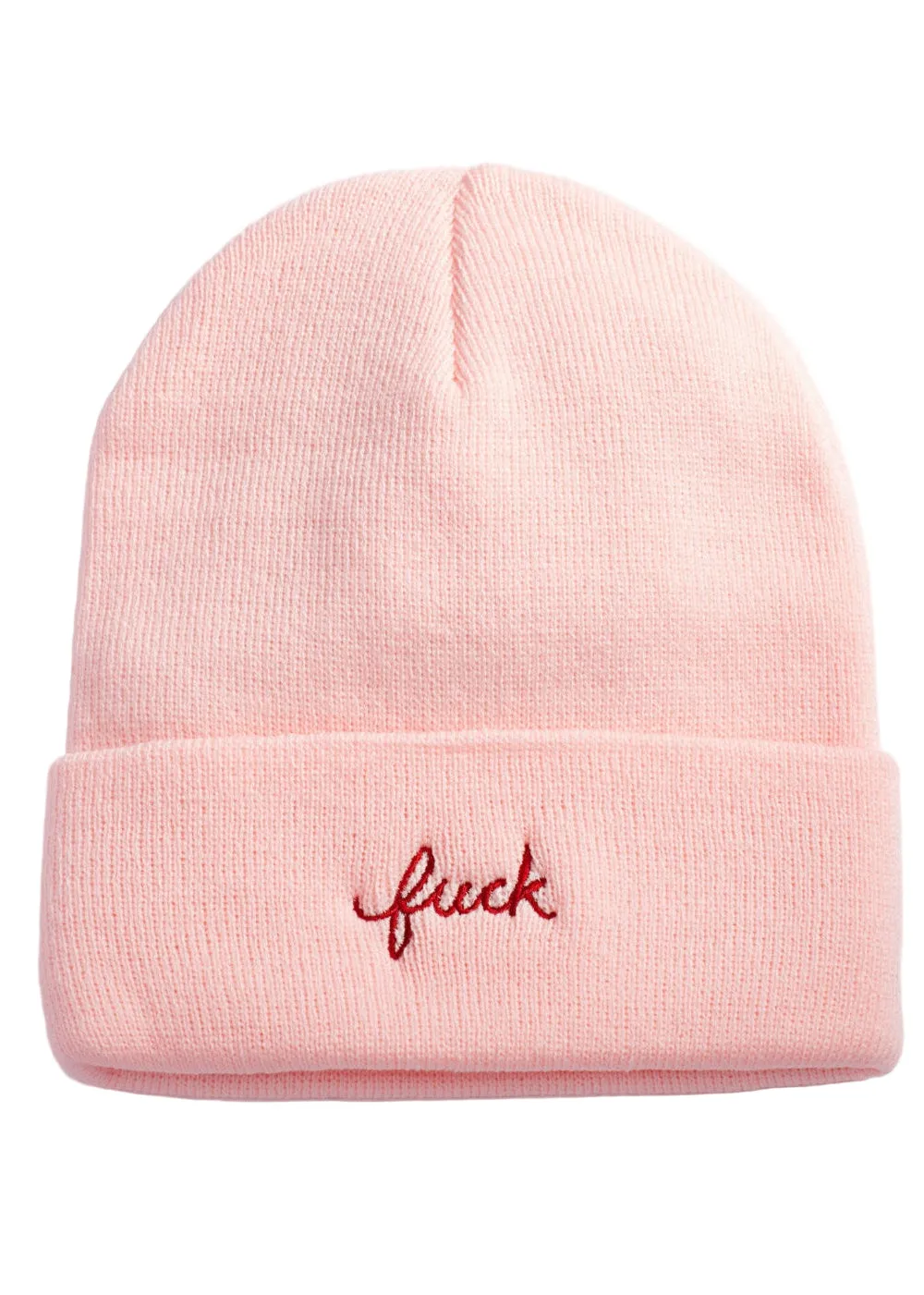 Fuck Script Beanie sold by Pretty Attitude