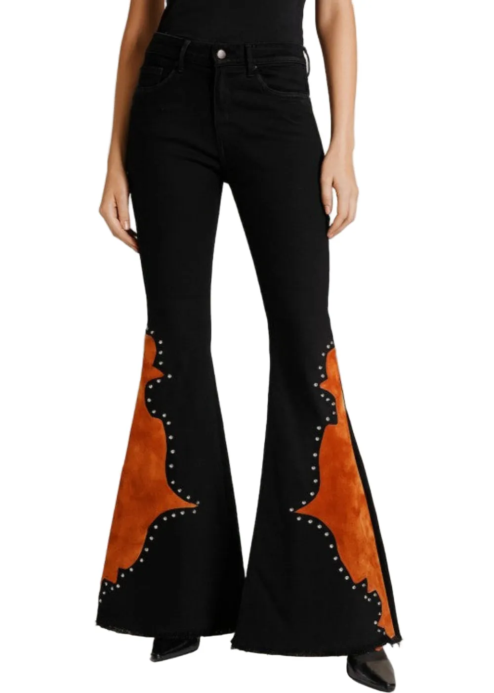 Wild West Studded Bell Bottoms sold by Pretty Attitude