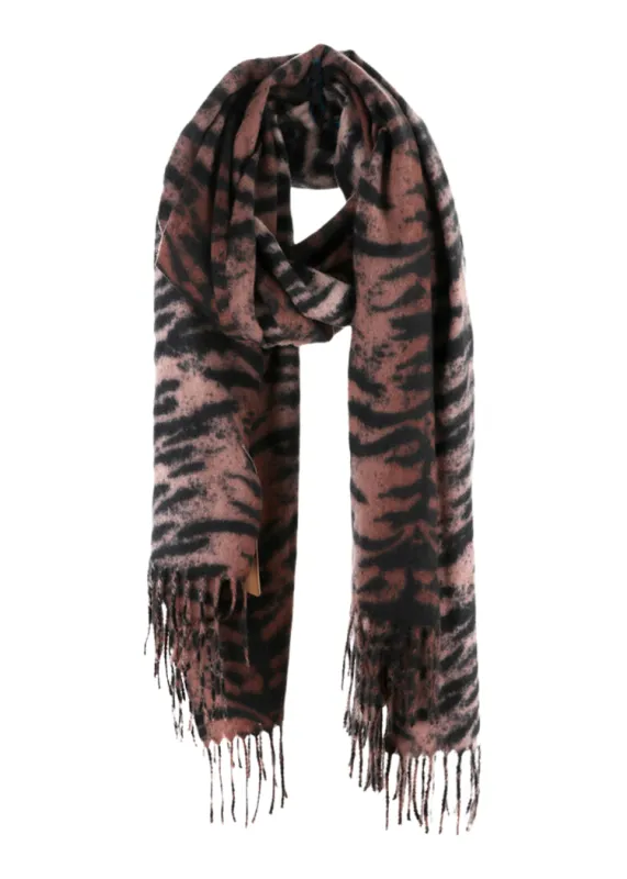 Animal Print Tiger Scarf sold by Pretty Attitude