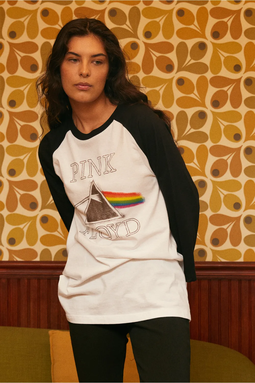 Pink Floyd Long Sleeve Baseball Tee sold by Pretty Attitude product image thumbnail 4