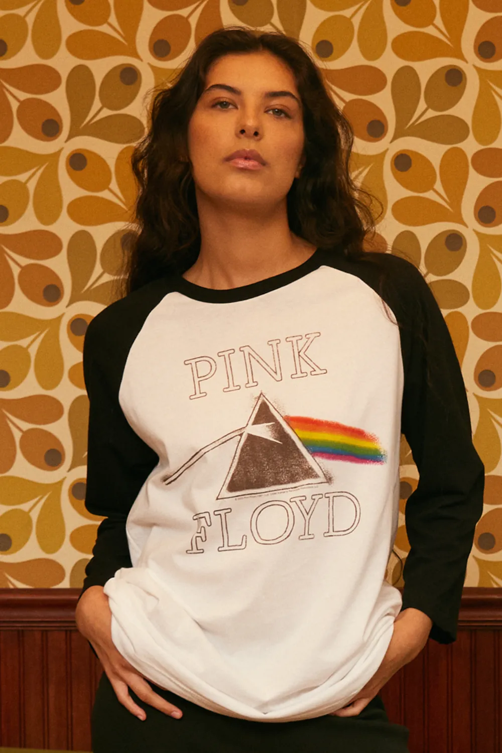 Pink Floyd Long Sleeve Baseball Tee sold by Pretty Attitude product image thumbnail 3