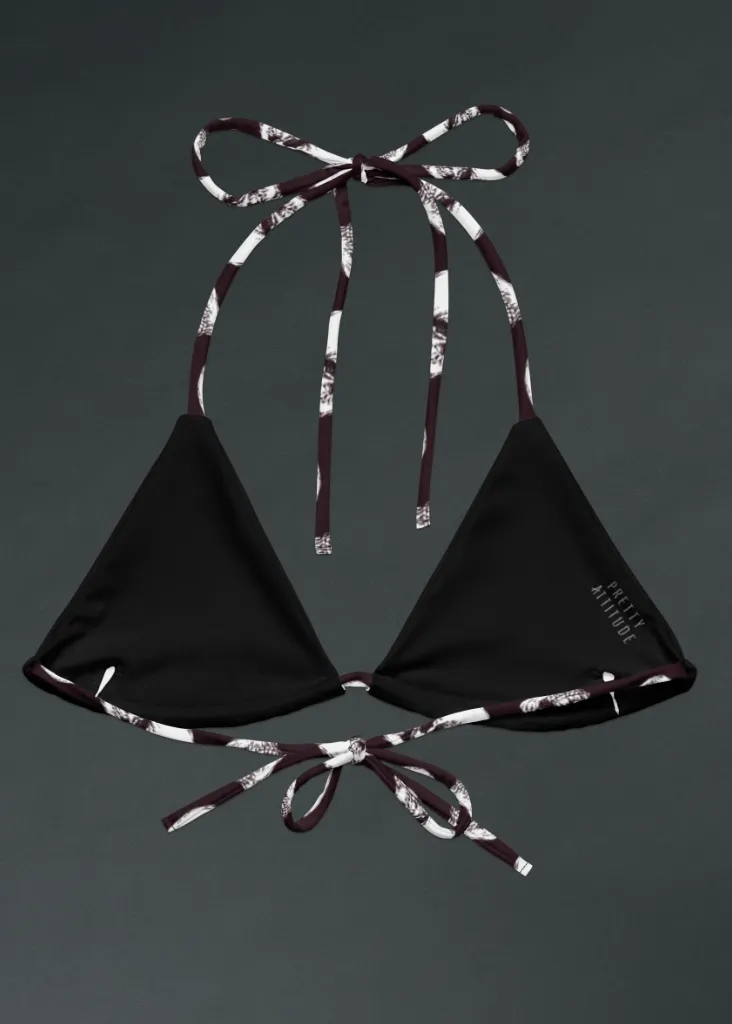 Skull Print Bikini Top sold by Pretty Attitude product image thumbnail 2