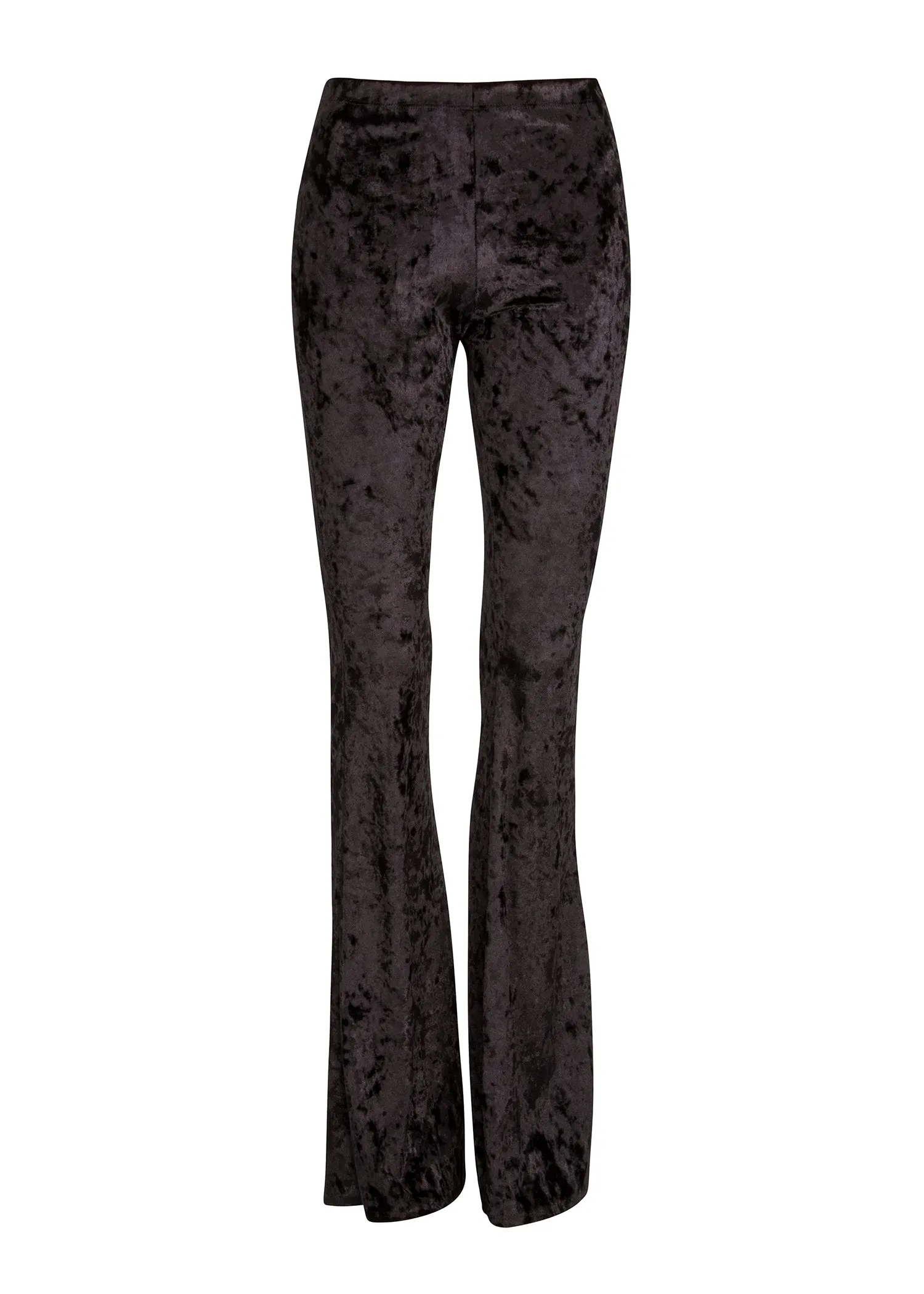 Black Velvet Flared Bell Bottom Pants sold by Pretty Attitude