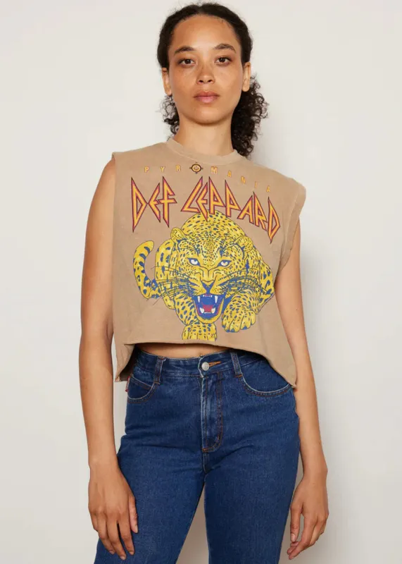 Def Leppard Pyromania Tank sold by Pretty Attitude