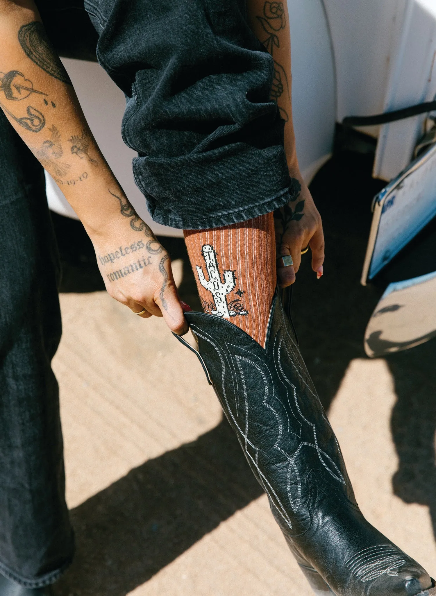 Cactus Taco Socks sold by Pretty Attitude product image thumbnail 2