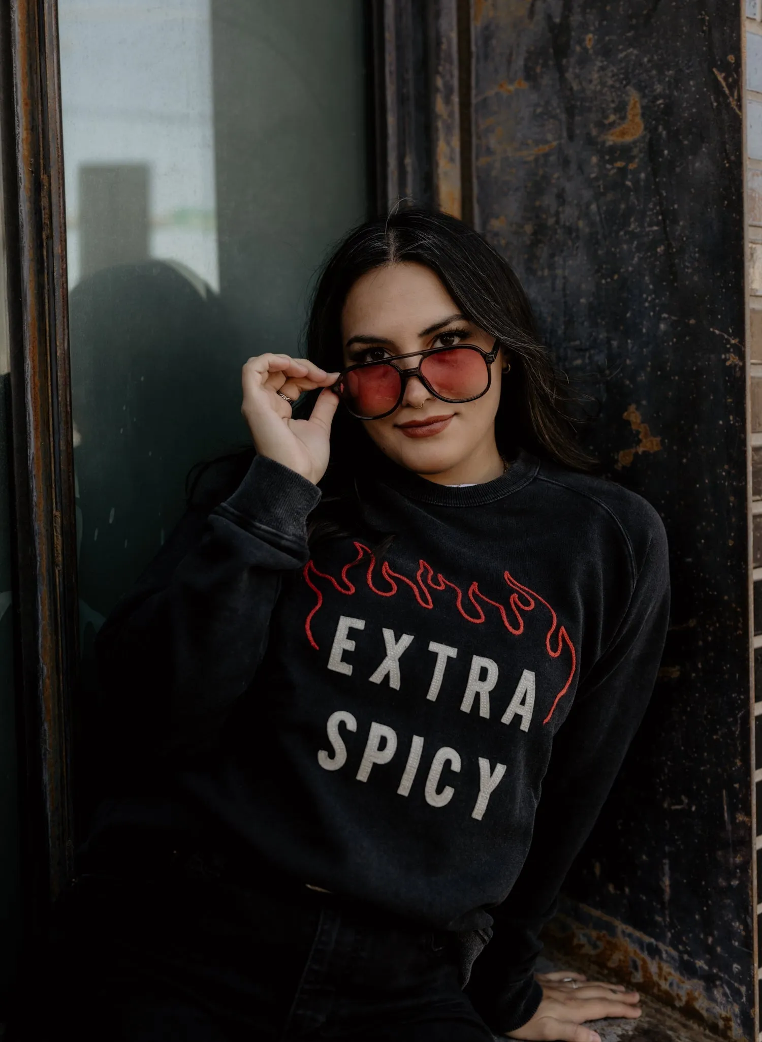 Extra Spicy Crewneck sold by Pretty Attitude product image thumbnail 2