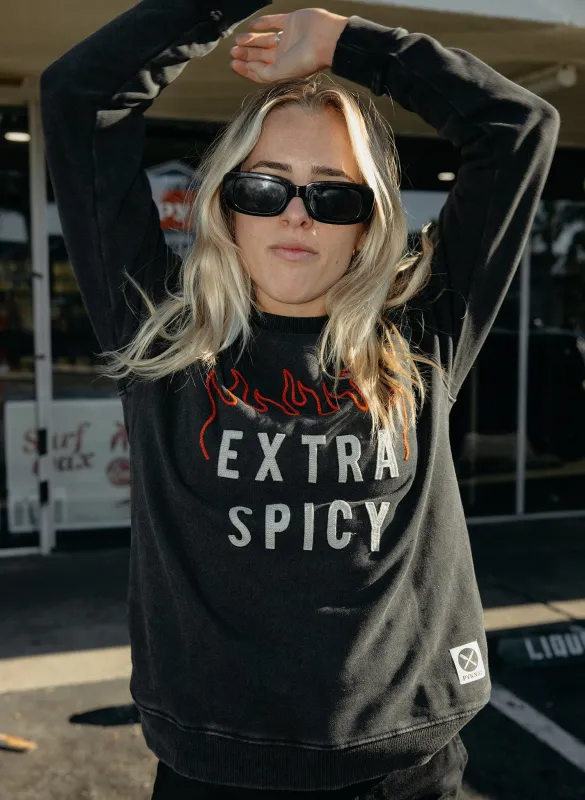 Extra Spicy Crewneck sold by Pretty Attitude