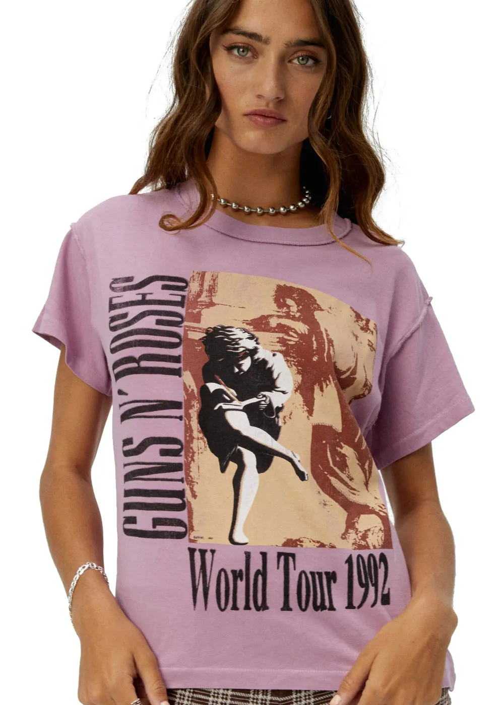 Guns 'n' Roses 1992 Tour Band Shirt by Daydreamer LA sold by Pretty Attitude product image thumbnail 5