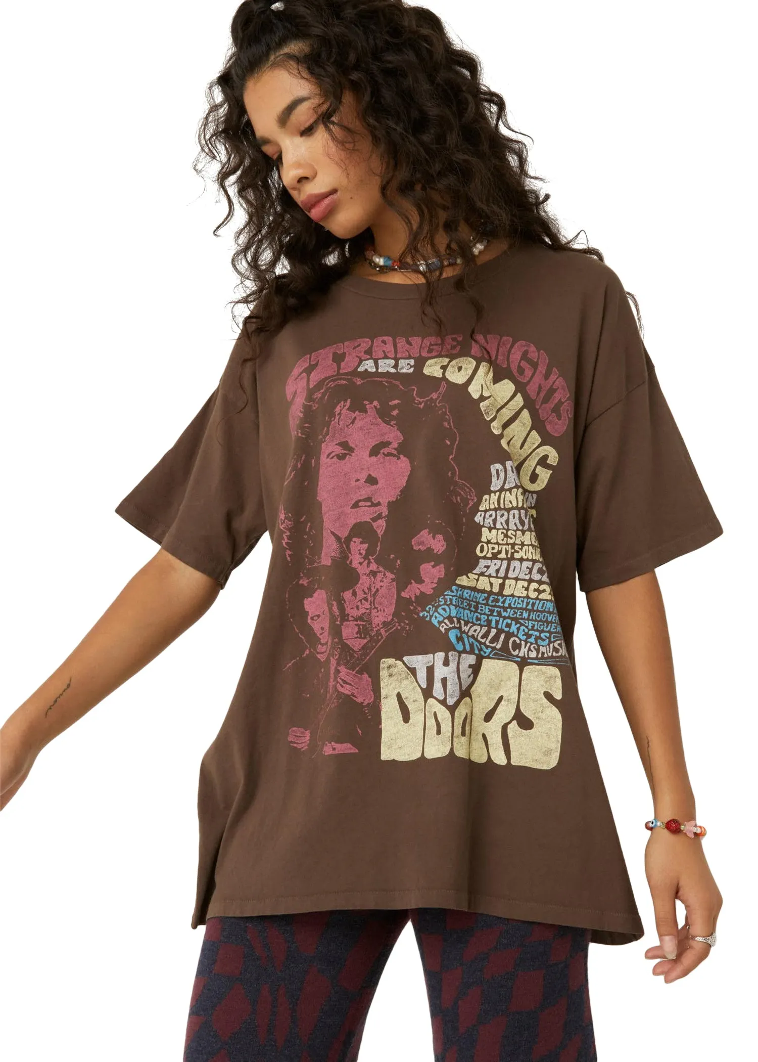 The Doors Strange Nights Are Coming Band Tee by Daydreamer LA sold by Pretty Attitude