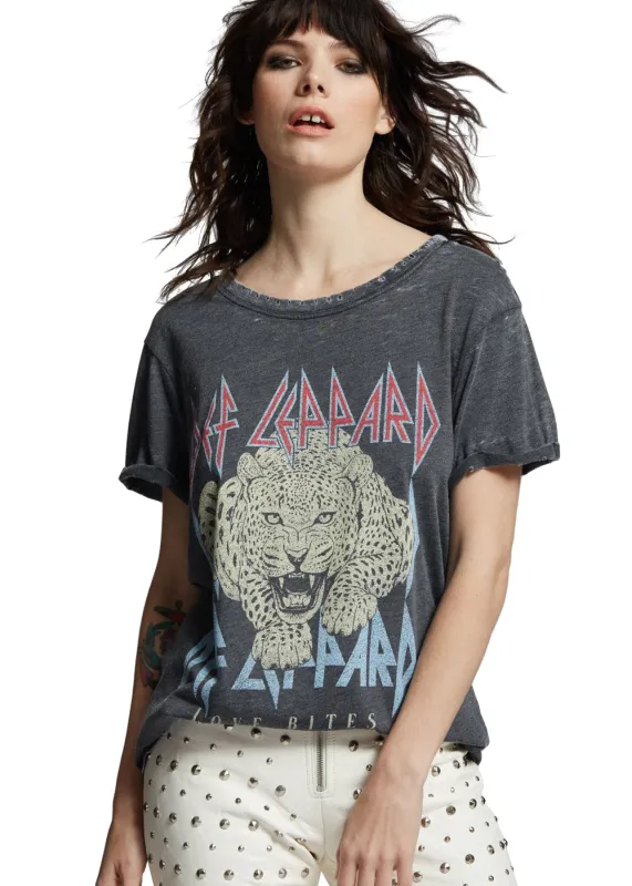 Def Leppard Love Bites Band Shirt made by Pretty Attitude