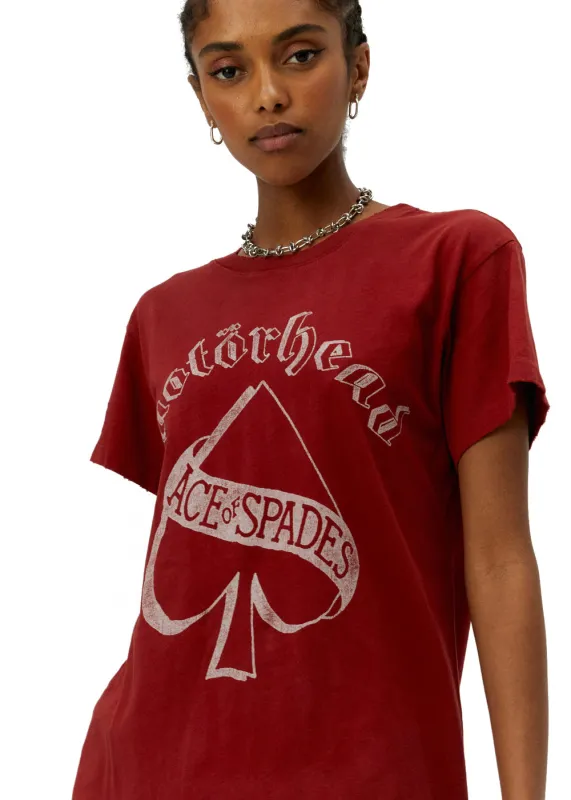 Motörhead Ace of Spades Band Tee by Daydreamer LA made by Daydreamer