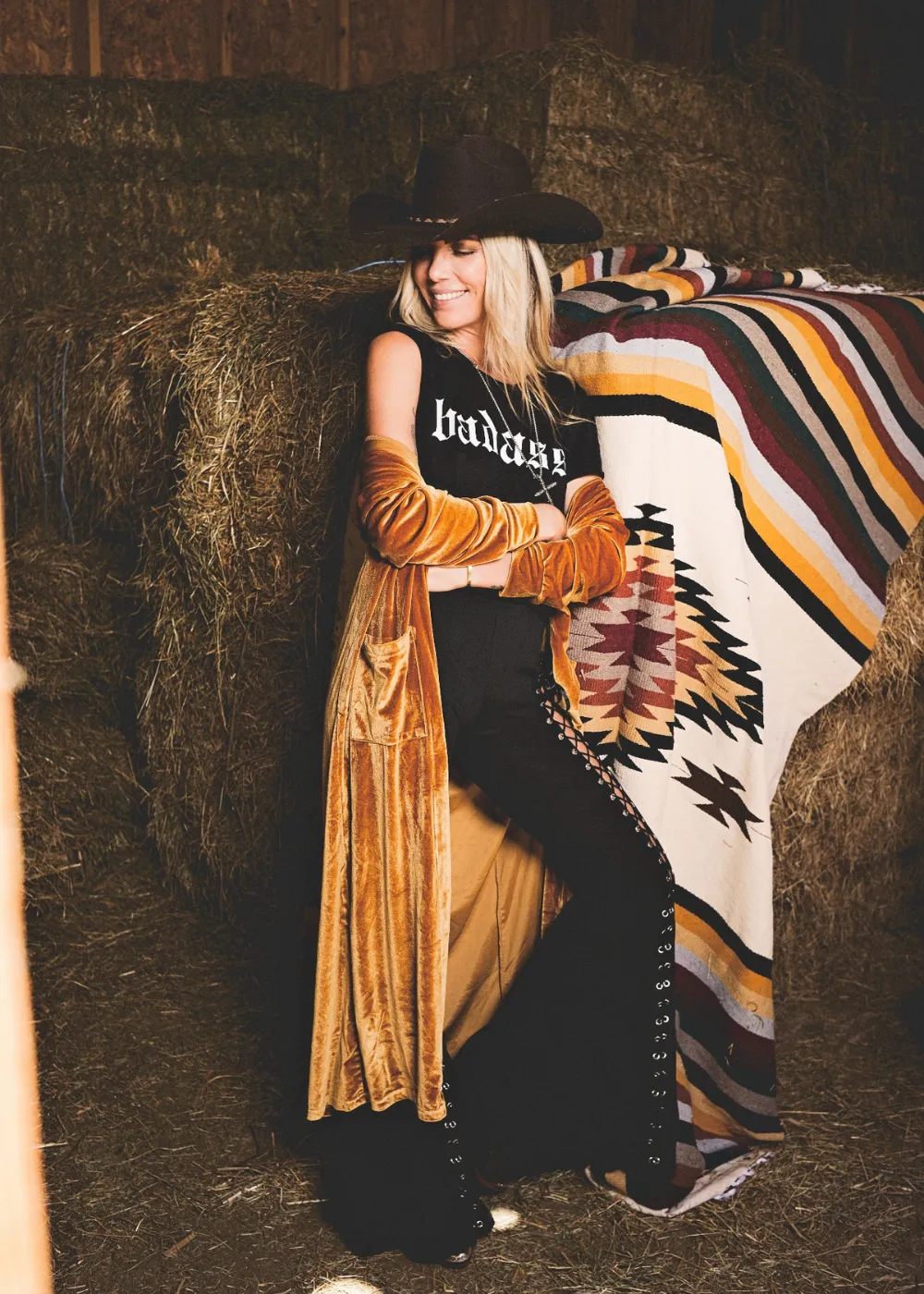 Cropped Badass Rock n Roll Shirt sold by Pretty Attitude product image thumbnail 4