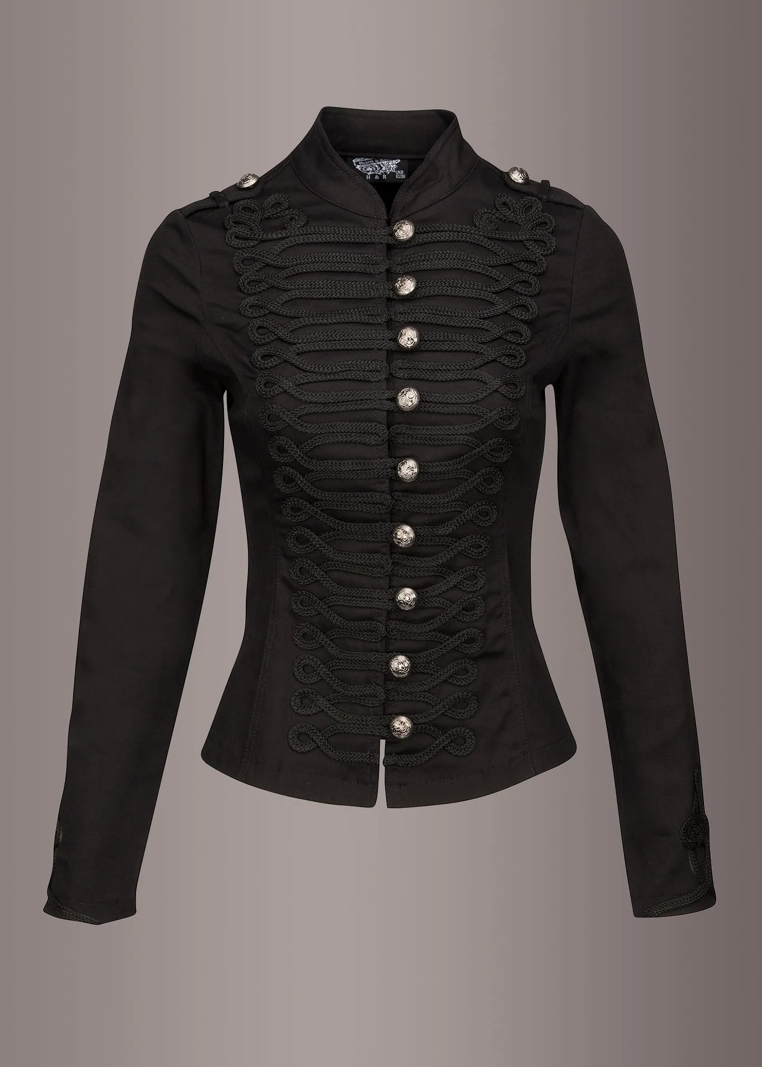 After Midnight Steampunk Military Jacket sold by Pretty Attitude product image thumbnail 3