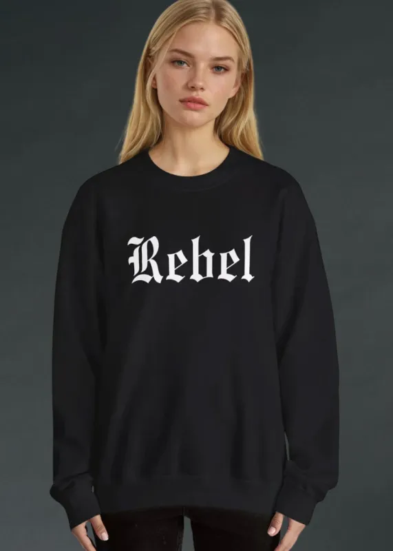 Rebel Sweatshirt Gothic Sweater sold by Pretty Attitude
