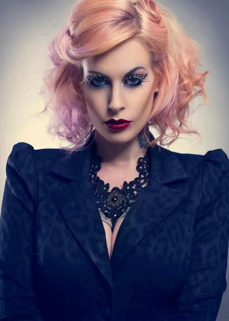 Black Romance Black Lace Choker Necklace sold by Pretty Attitude product image thumbnail 2