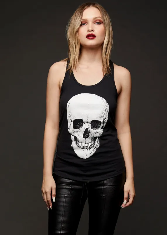 Highway to Hell Black Skull Tank Top sold by Pretty Attitude