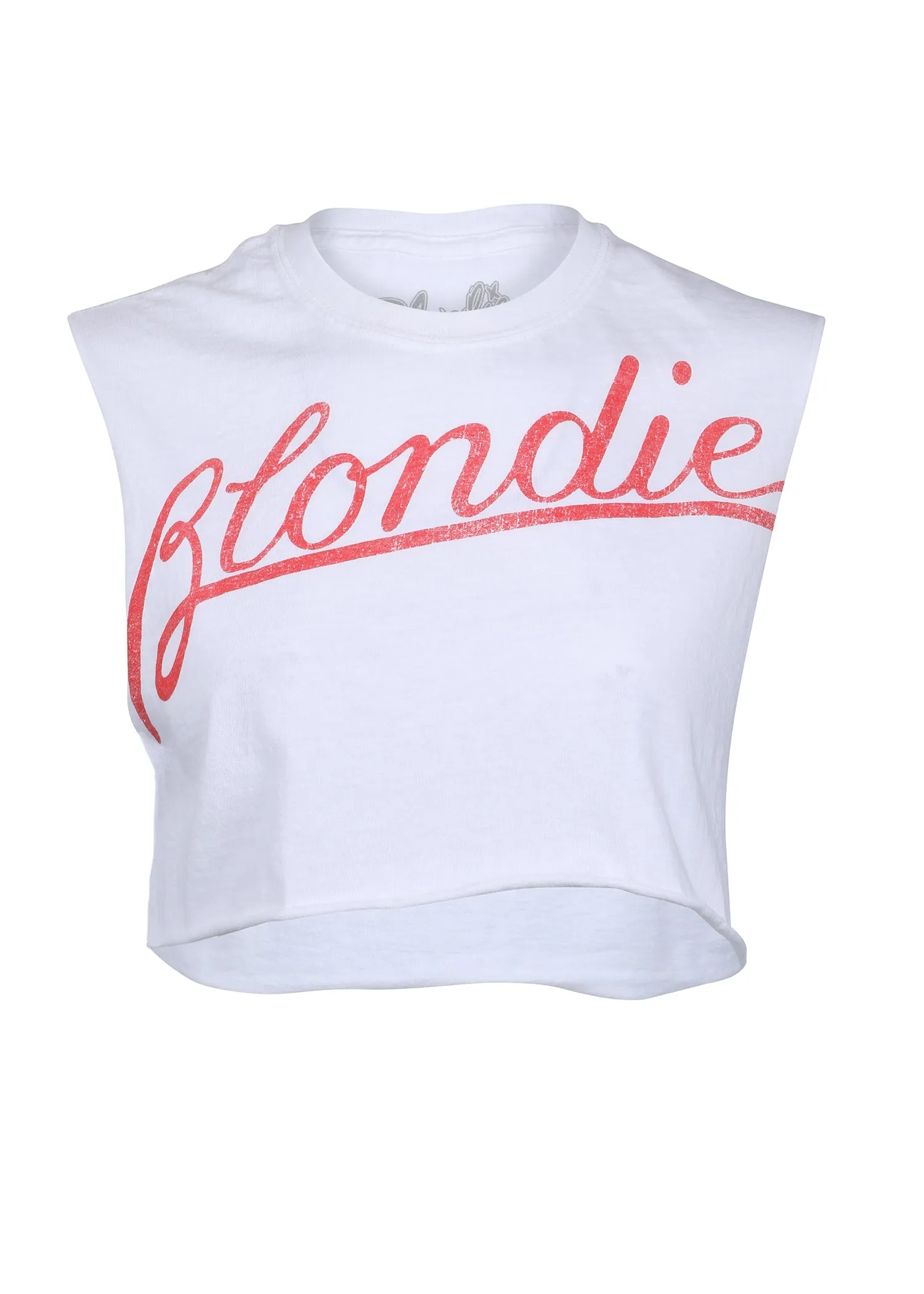 White Blondie Cropped Tee by Goodie Two Sleeves sold by Pretty Attitude product image thumbnail 3