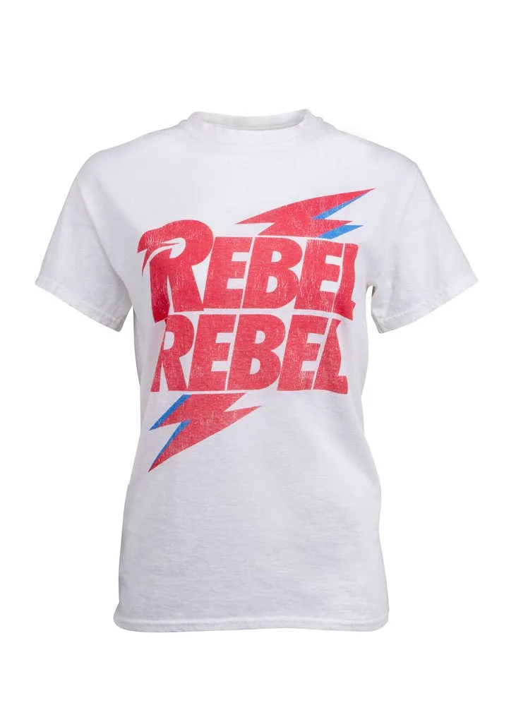 Rebel Rebel David Bowie Tee sold by Pretty Attitude product image thumbnail 4