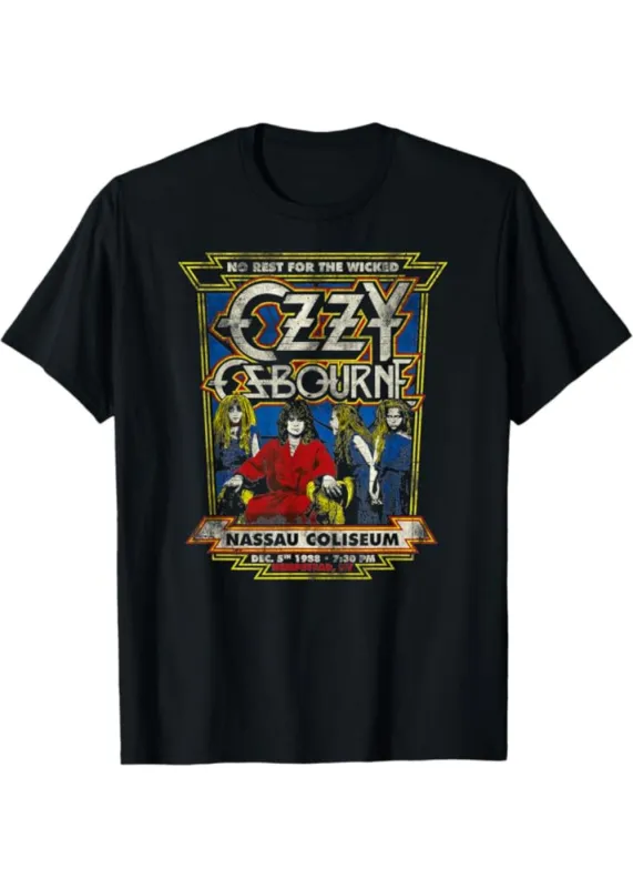 Ozzy Osbourne Oversized BAND TEE sold by Pretty Attitude