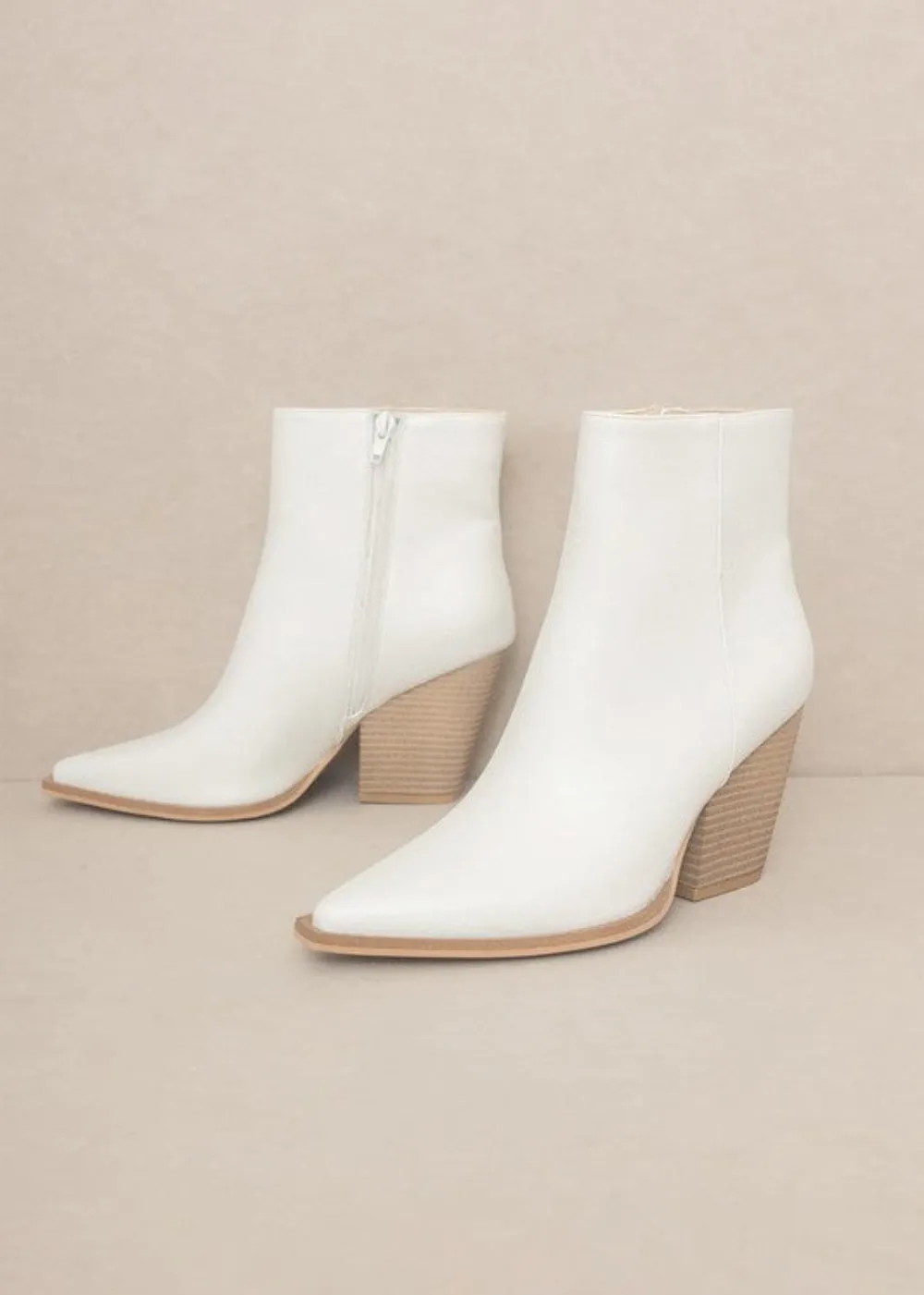 Sonia Western Ankle Boots - Patterned Suede Cowboy Booties sold by Pretty Attitude product image thumbnail 2