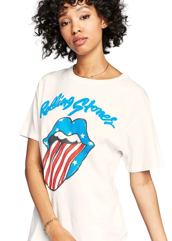 Rolling Stones Oversized Band Tee sold by Pretty Attitude
