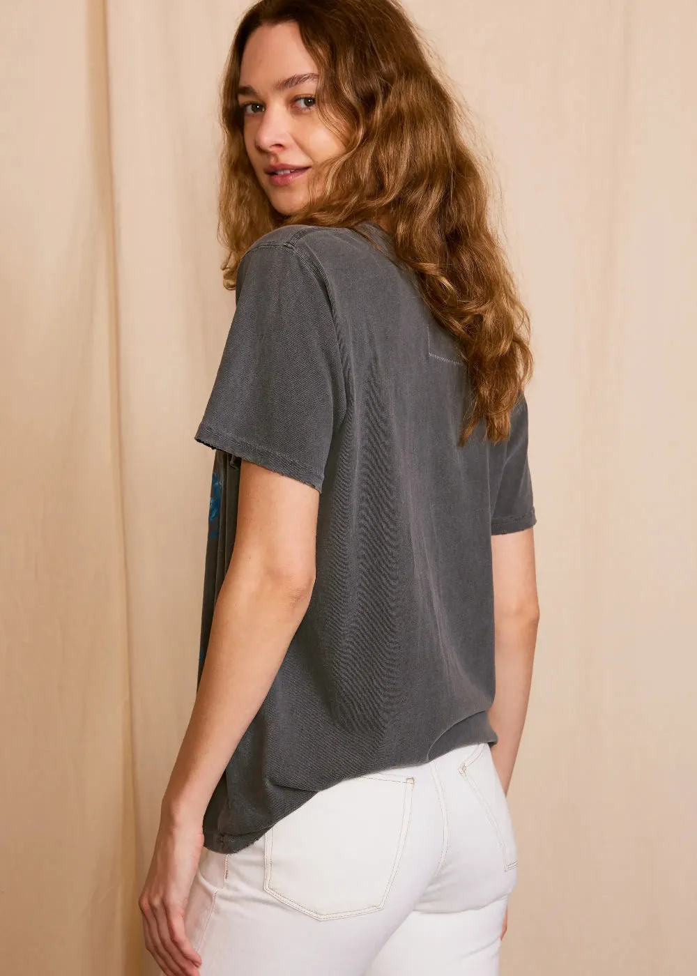 Led Zeppelin Vintage Band Tee – Sunkissed Gray Graphic T-Shirt sold by Pretty Attitude product image thumbnail 2