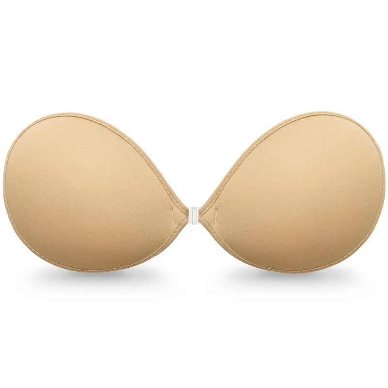 Adhesive Strapless Bra for Women Sticky Invisible Push up Silicone Bra sold by Good American Jeans