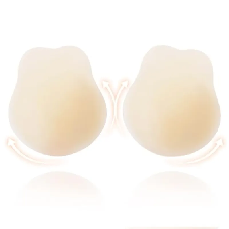 Sticky Bra Adhesive Backless Strapless Bra Women Silicone Nipple Covers sold by Good American Jeans