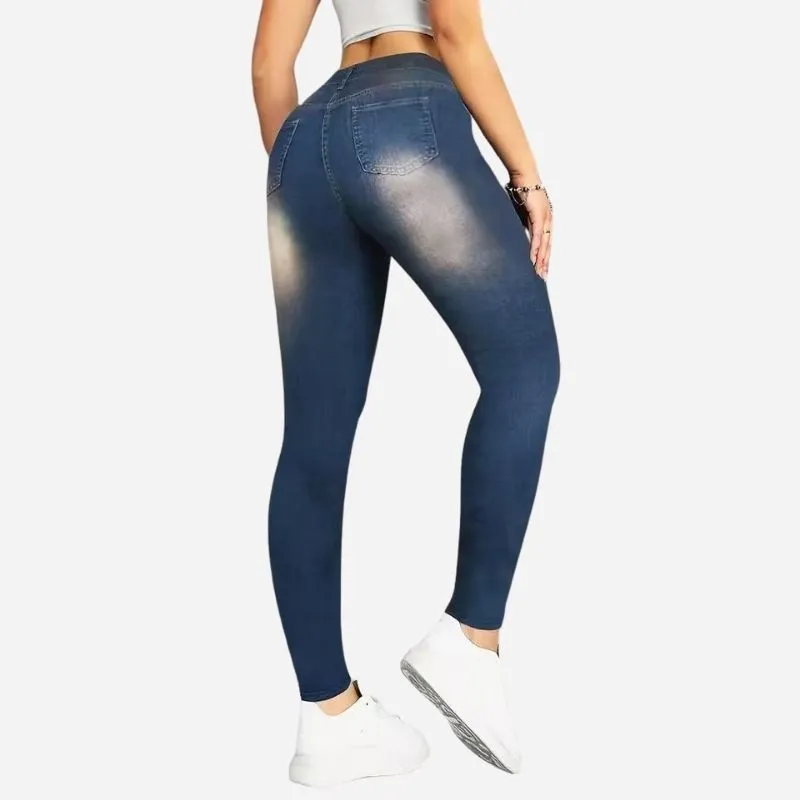 Sculpting High Waisted Skinny Jeans for Women Stretch Denim Slim Fit Pants sold by Good American Jeans product image thumbnail 2