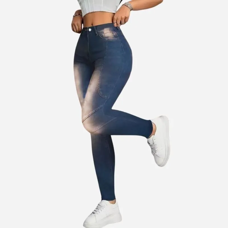 Sculpting High Waisted Skinny Jeans for Women Stretch Denim Slim Fit Pants sold by Good American Jeans product image thumbnail 3