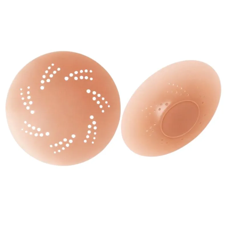 Reusable Silicone Nipple Covers for Women Sticky Bra Pasties made by Good American Jeans
