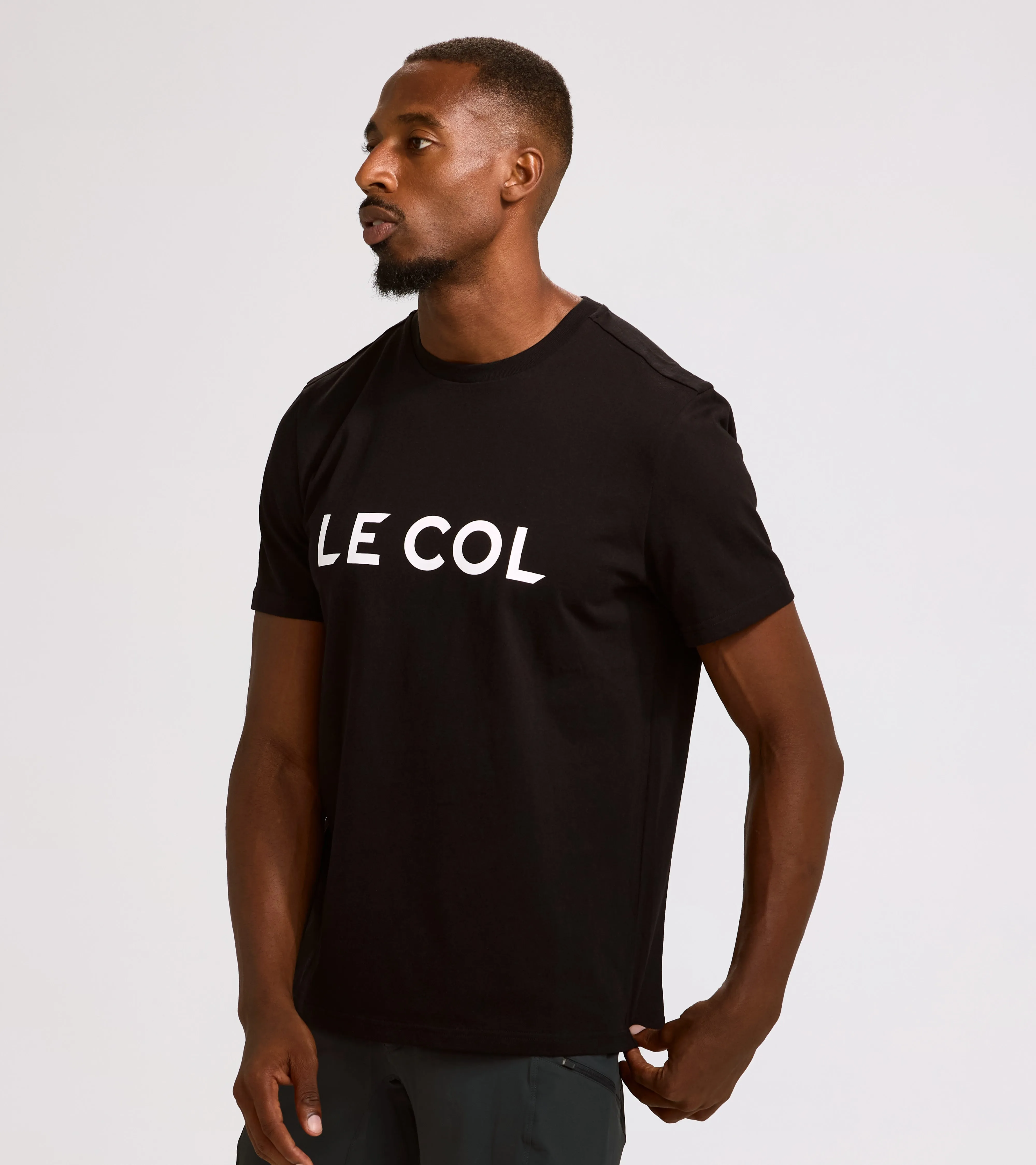 Unisex Cotton Logo T-Shirt sold by Le Col product image thumbnail 2