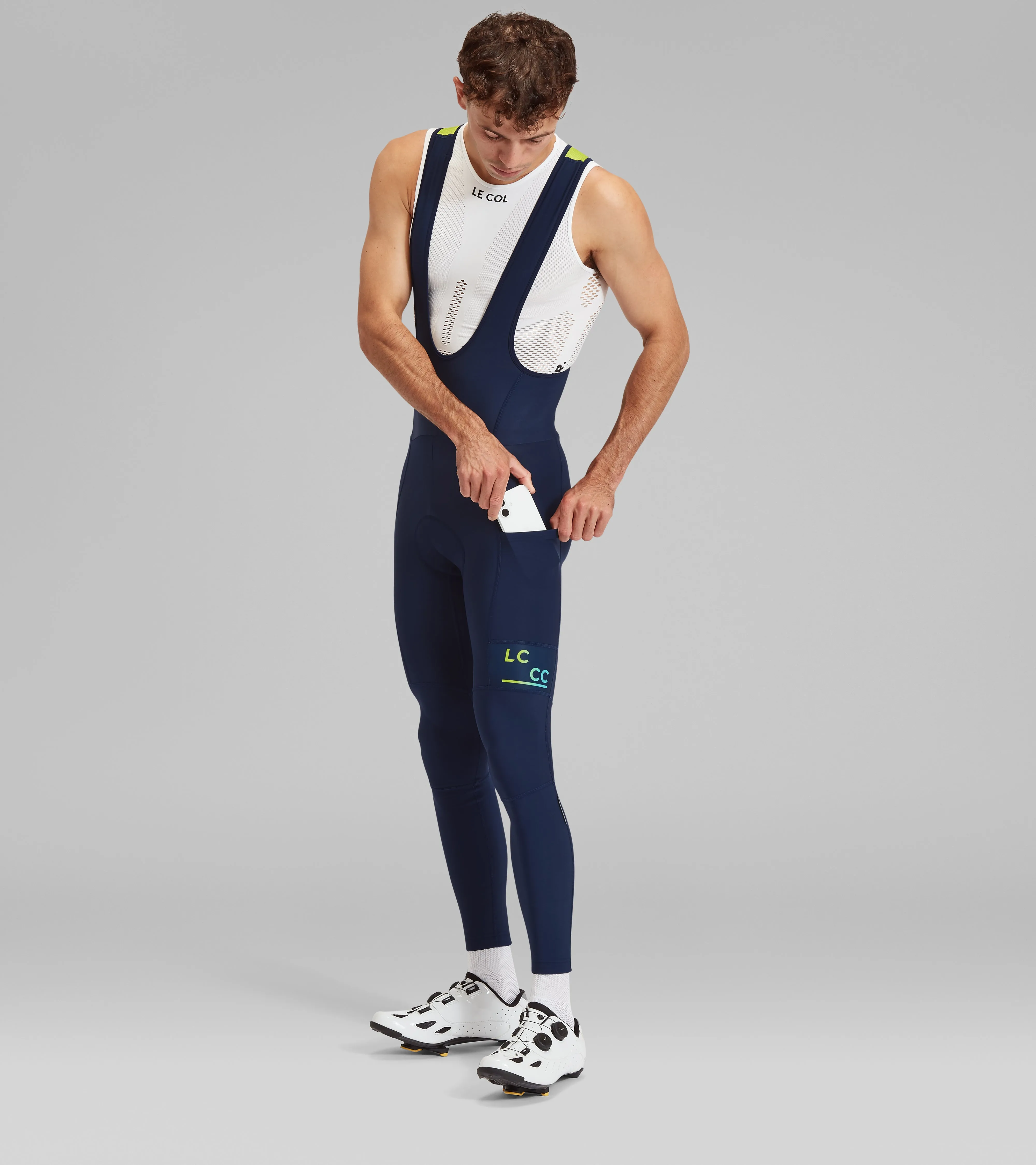 LC__CC Sport Cargo Bib Tights sold by Le Col product image thumbnail 2