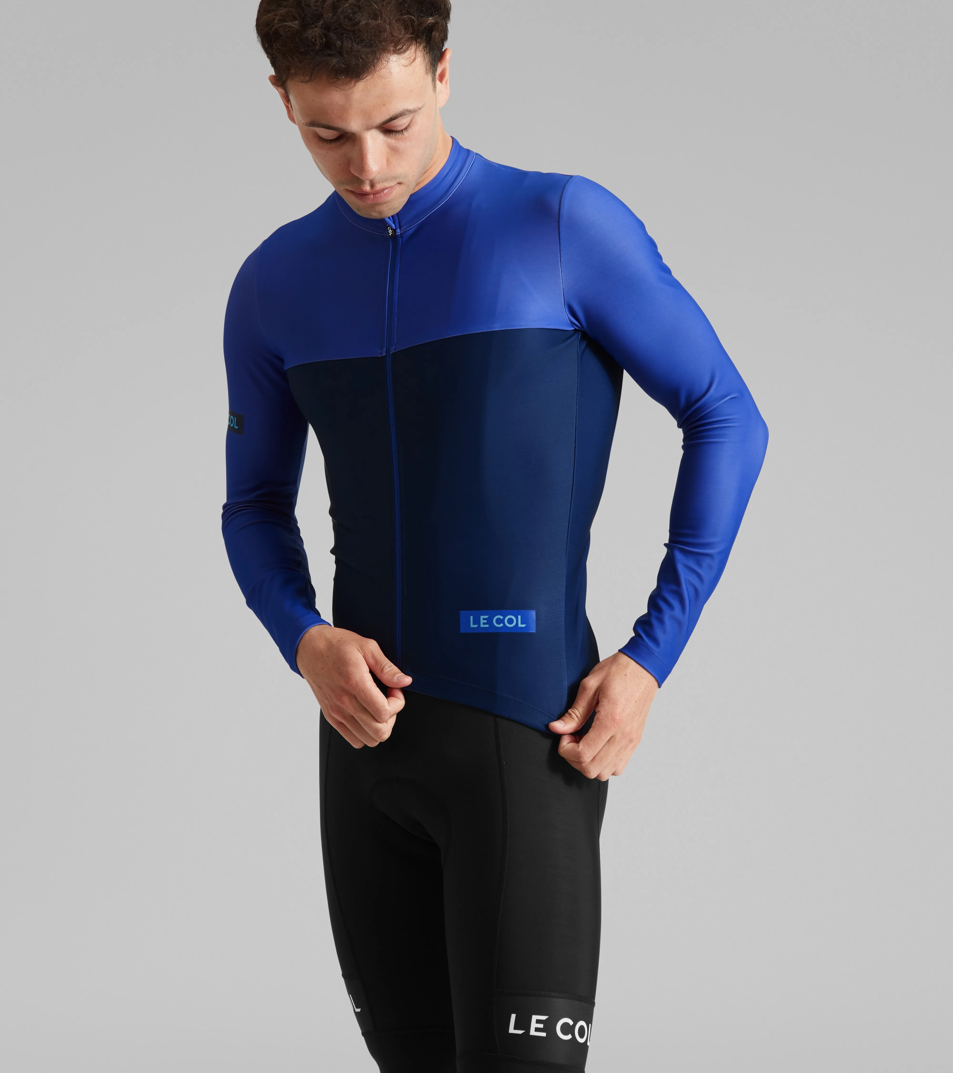 Sport Long Sleeve Block Jersey sold by Le Col product image thumbnail 2