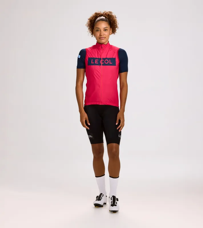 Womens Sport Logo Gilet sold by Le Col