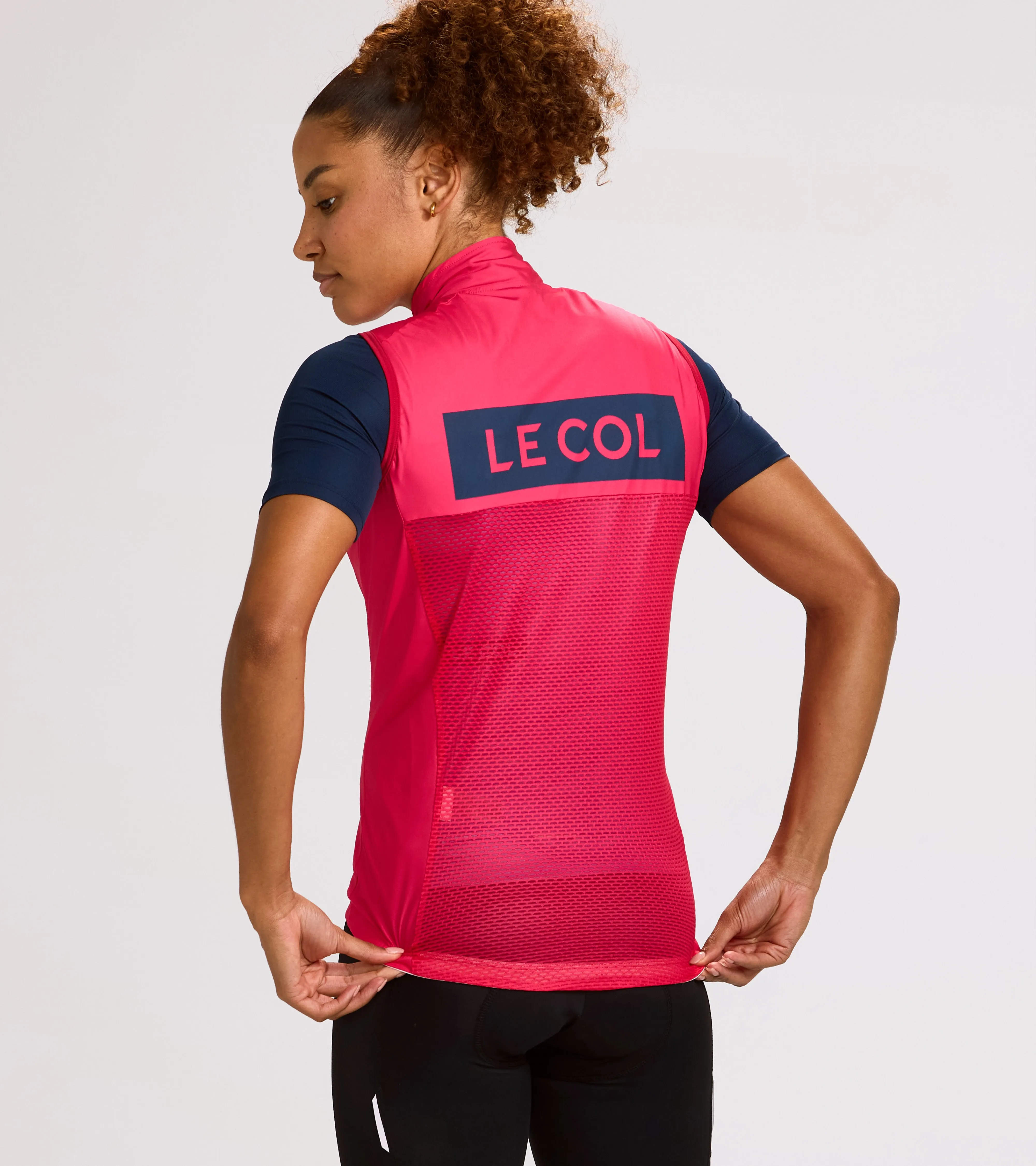 Womens Sport Logo Gilet sold by Le Col product image thumbnail 4