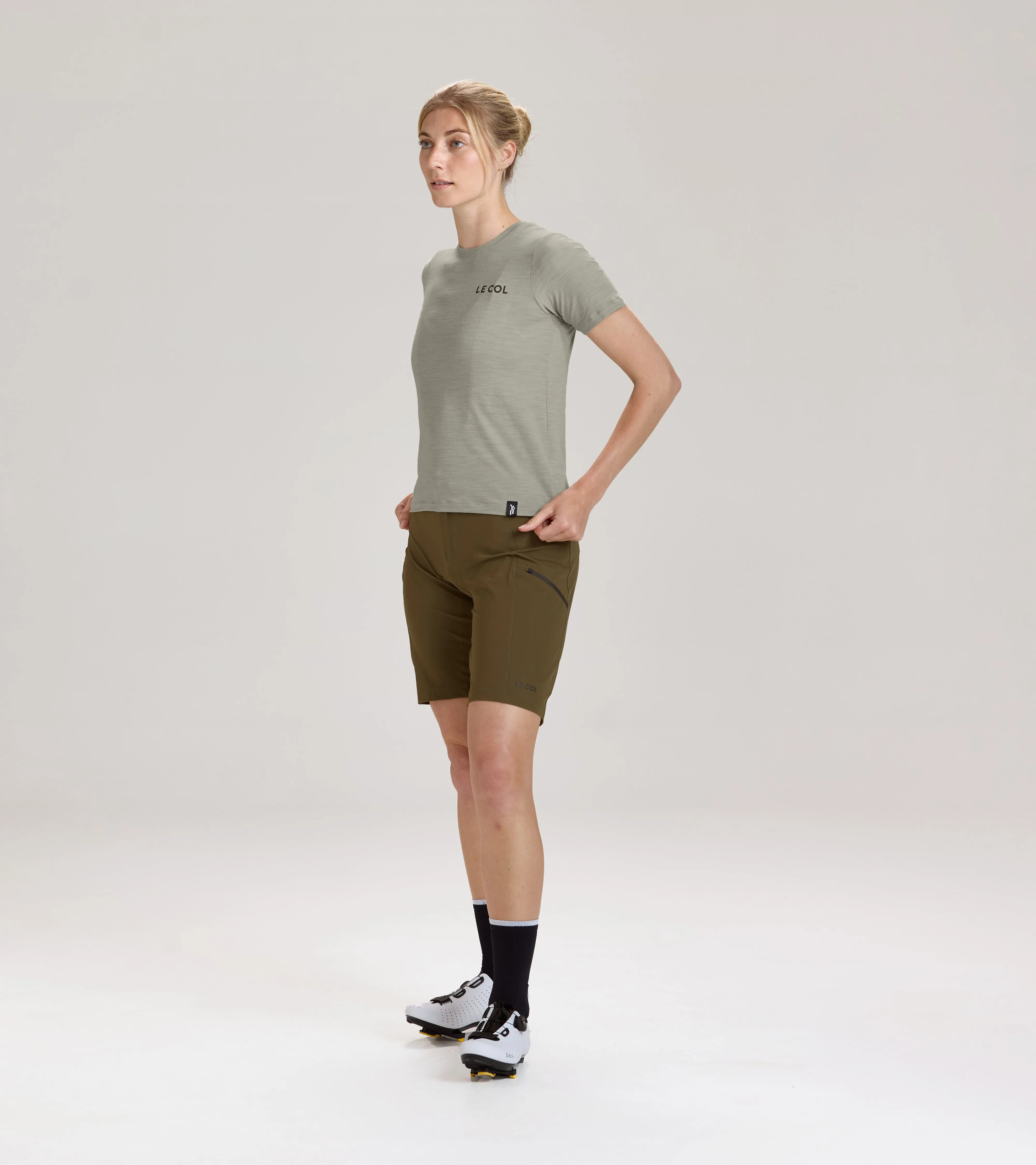 Womens ARC Merino T-Shirt sold by Le Col product image thumbnail 3