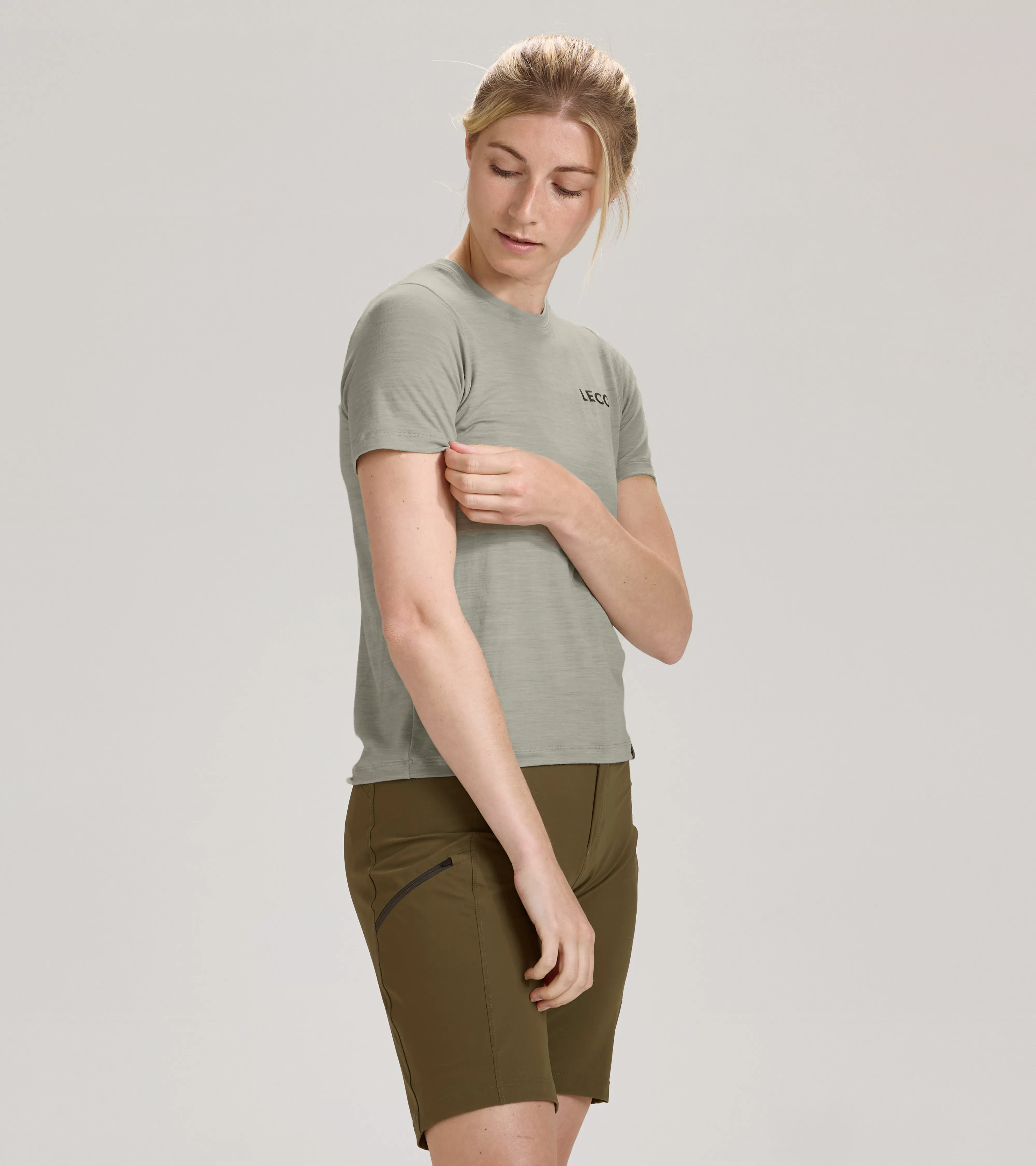 Womens ARC Merino T-Shirt sold by Le Col product image thumbnail 2