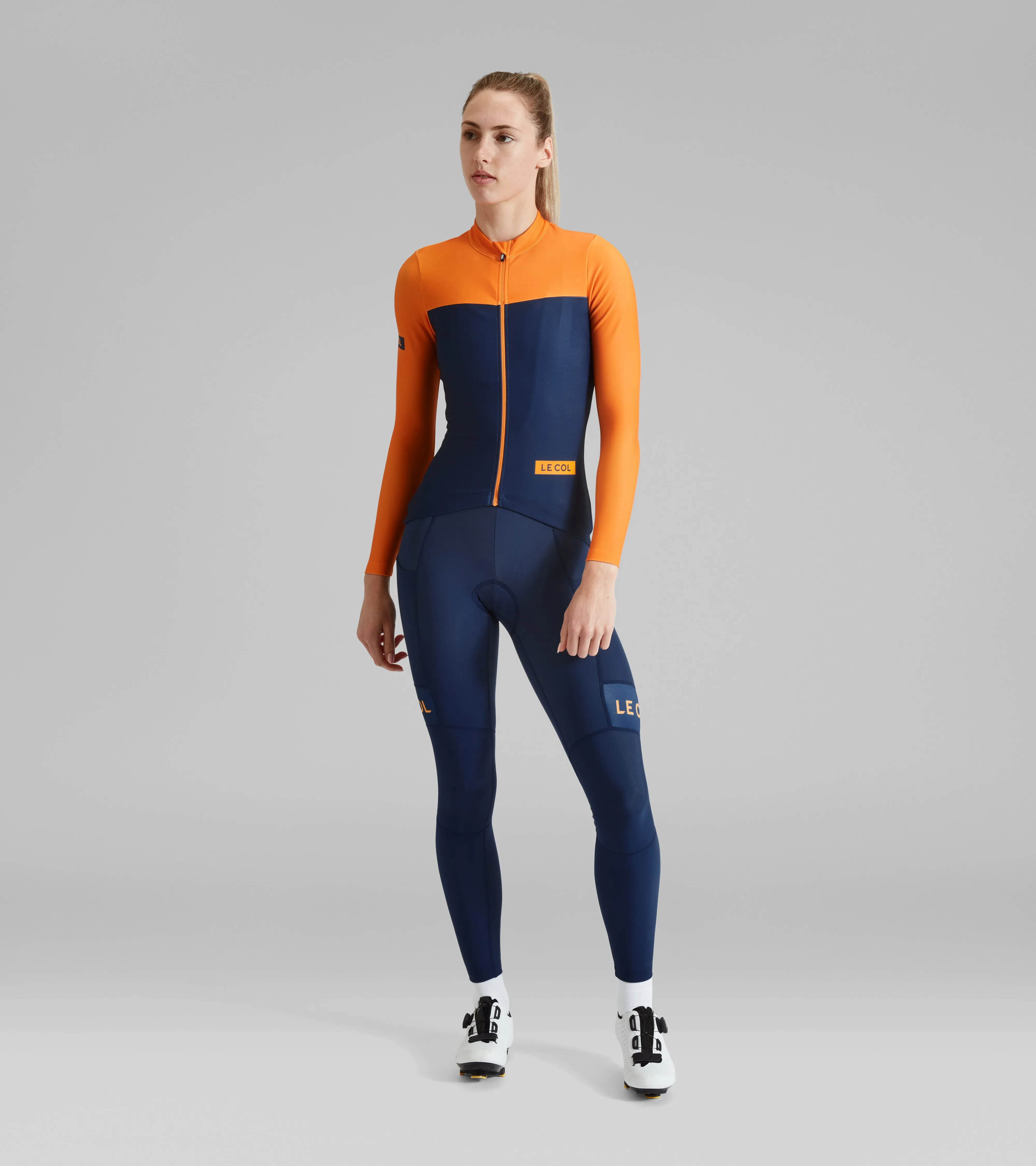 Womens Sport Long Sleeve Block Jersey sold by Le Col product image thumbnail 5