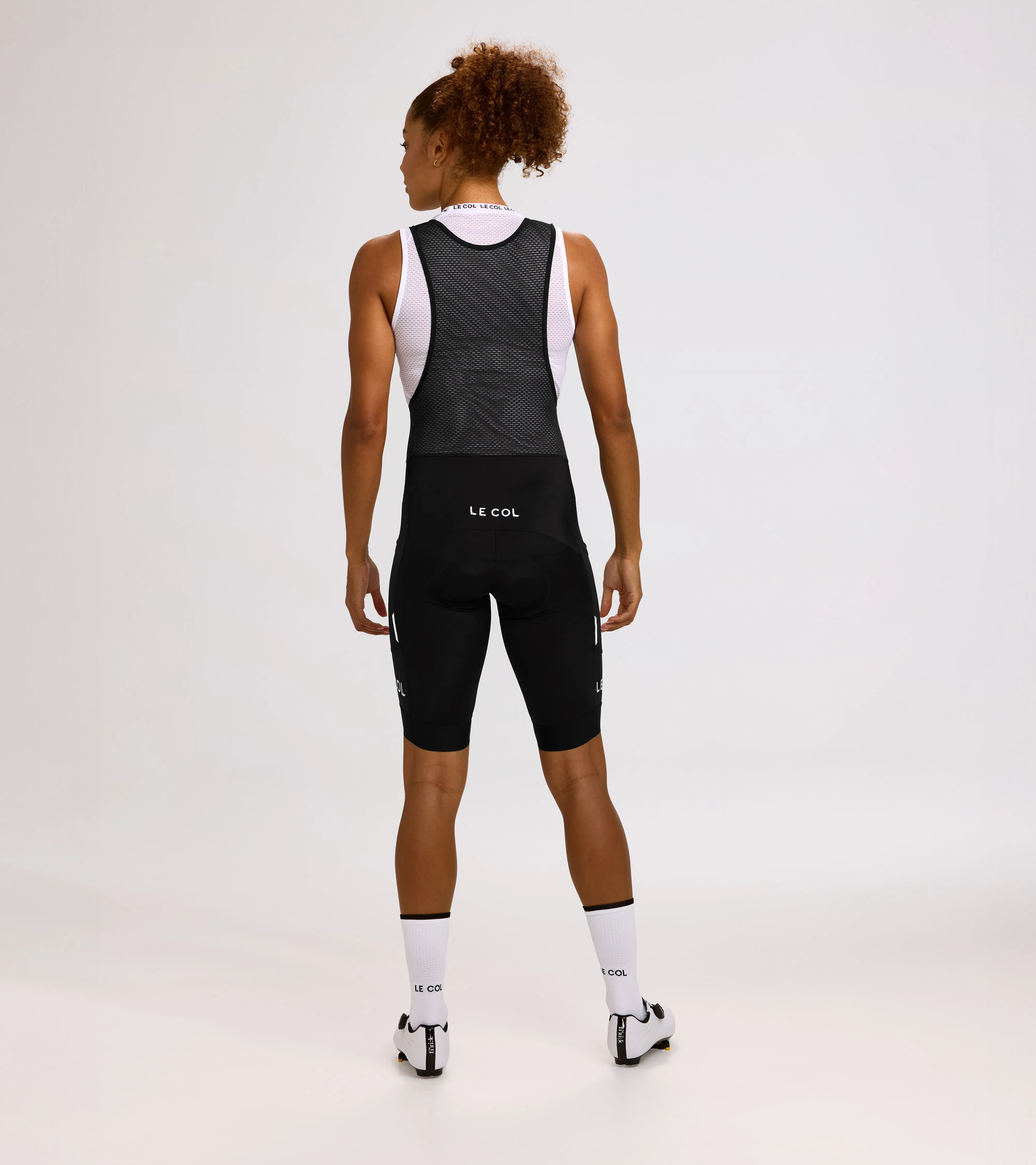 Womens Sport Cargo Bib Shorts sold by Le Col product image thumbnail 5