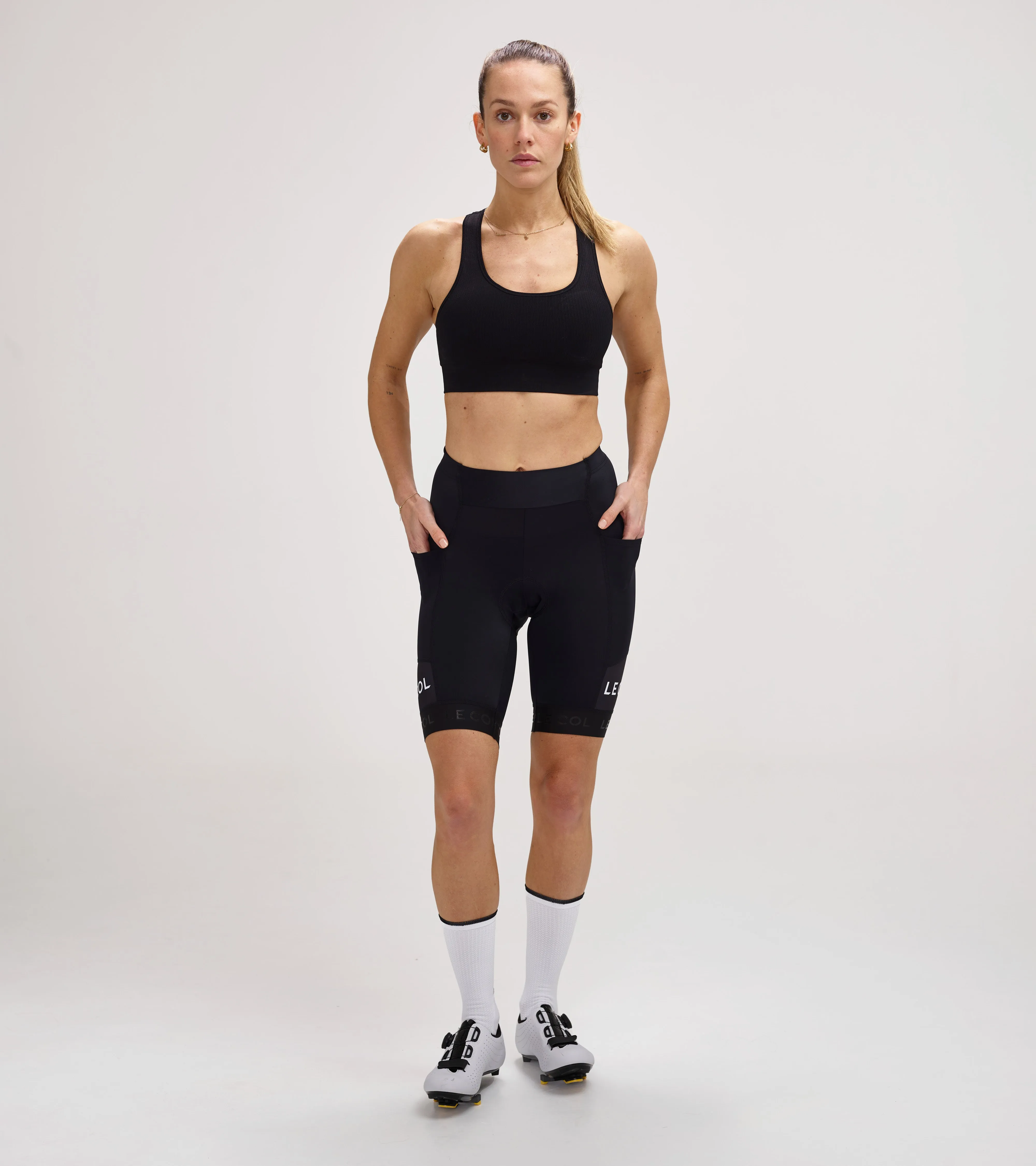 Womens Sport Cargo Waist Shorts sold by Le Col