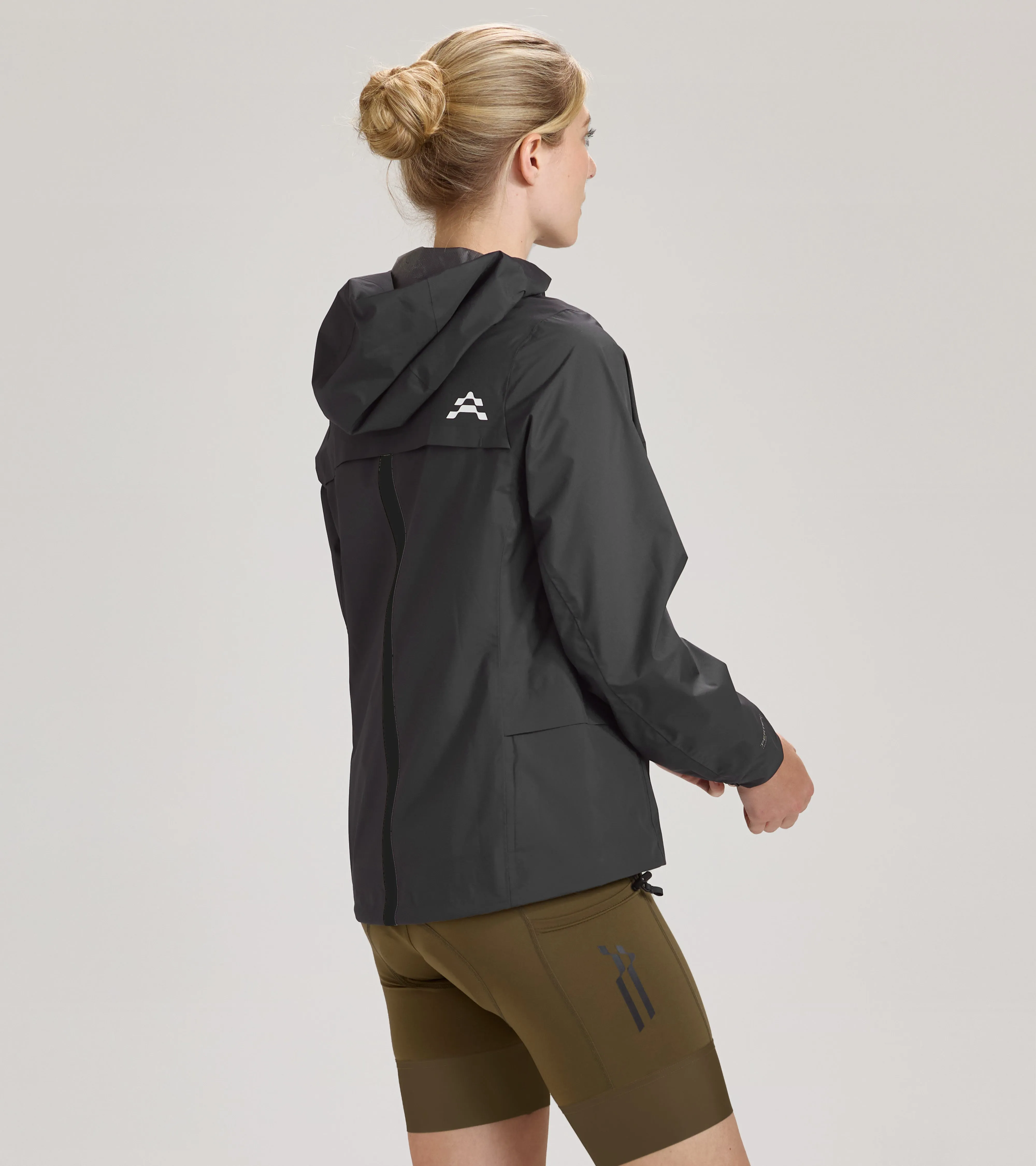 Womens ARC Lightweight Rain Jacket sold by Le Col product image thumbnail 4
