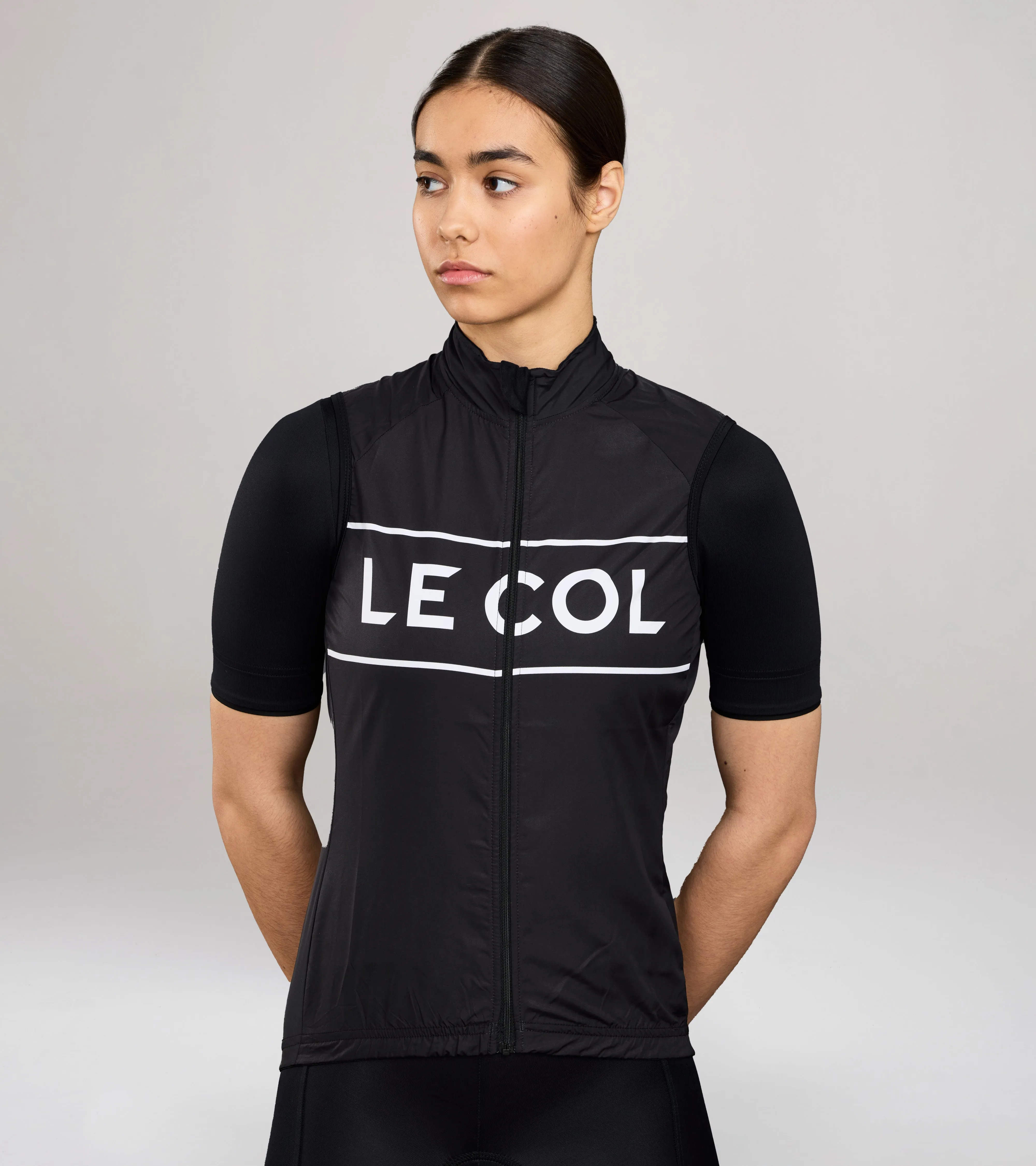 Womens Sport Logo Gilet sold by Le Col